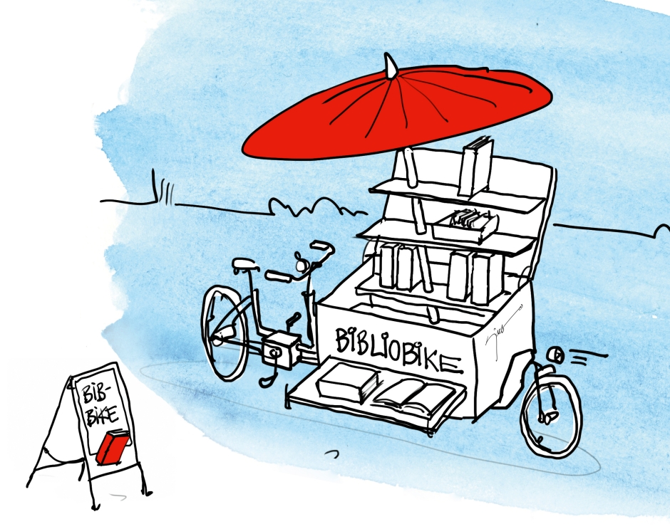 Bibliobike on Tour